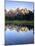 Grand Teton Mountains Reflecting in the Snake River at Sunrise, Grand Teton National Park, Wyoming-Christopher Talbot Frank-Mounted Photographic Print