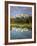 Grand Teton Mountains Reflecting in the Snake River, Grand Teton National Park, Wyoming, USA-Christopher Talbot Frank-Framed Photographic Print