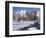 Grand Teton National Park Covered in Snow, Wyoming, USA-Scott T. Smith-Framed Photographic Print