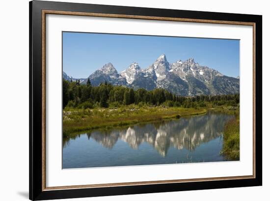 Grand Teton National Park, Teton County, Wyoming, Usa-John Warburton-lee-Framed Photographic Print