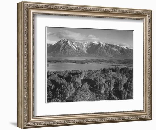 Grand Teton, National Park Wyoming, Geology, Geological 1933-1942-Ansel Adams-Framed Premium Giclee Print