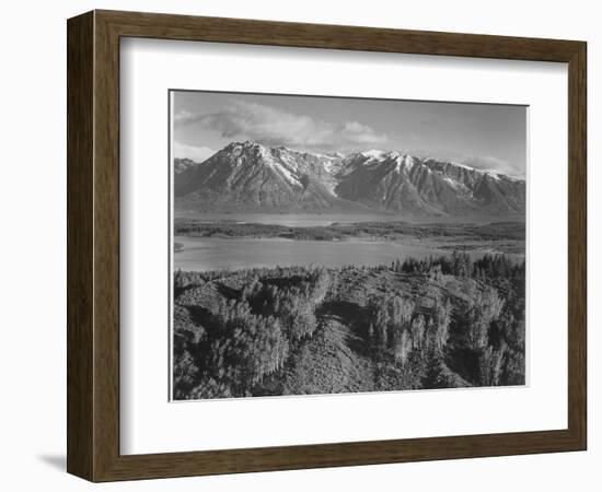 Grand Teton, National Park Wyoming, Geology, Geological 1933-1942-Ansel Adams-Framed Premium Giclee Print