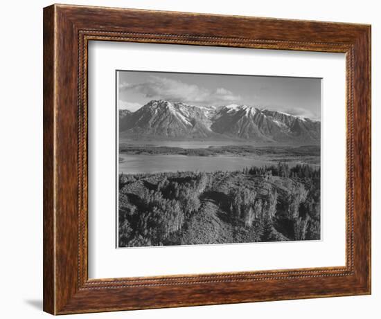 Grand Teton, National Park Wyoming, Geology, Geological 1933-1942-Ansel Adams-Framed Premium Giclee Print