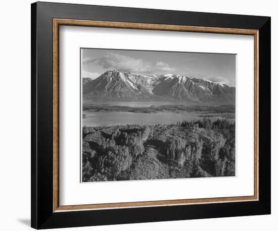 Grand Teton, National Park Wyoming, Geology, Geological 1933-1942-Ansel Adams-Framed Premium Giclee Print