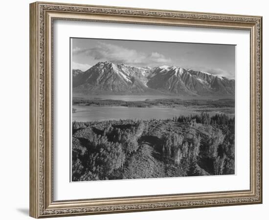 Grand Teton, National Park Wyoming, Geology, Geological 1933-1942-Ansel Adams-Framed Art Print