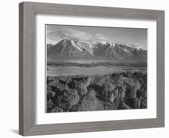 Grand Teton, National Park Wyoming, Geology, Geological 1933-1942-Ansel Adams-Framed Art Print