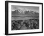 Grand Teton, National Park Wyoming, Geology, Geological 1933-1942-Ansel Adams-Framed Art Print
