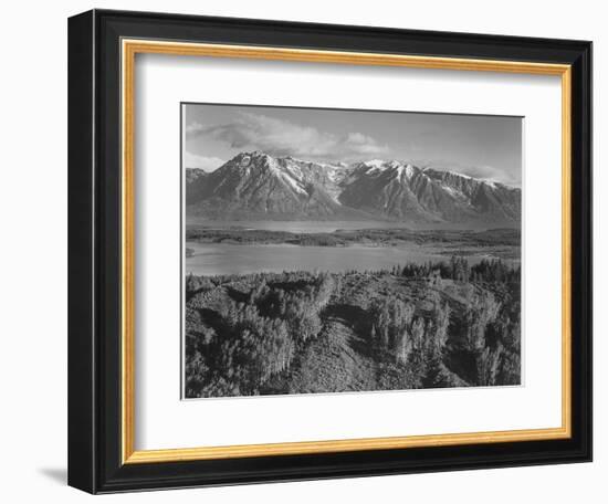 Grand Teton, National Park Wyoming, Geology, Geological 1933-1942-Ansel Adams-Framed Art Print