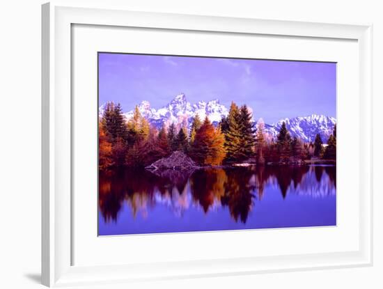 Grand Teton National Park XIV-Ike Leahy-Framed Photographic Print