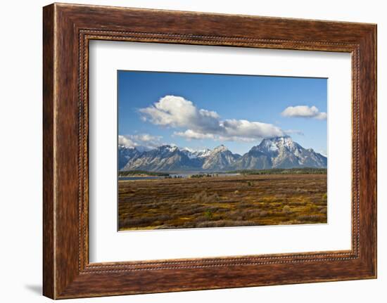 Grand Tetons, Autumn, Jackson Lake, Grand Teton NP, Wyoming-Michel Hersen-Framed Photographic Print