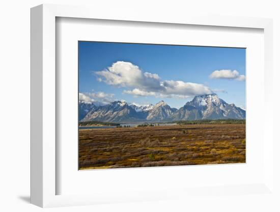 Grand Tetons, Autumn, Jackson Lake, Grand Teton NP, Wyoming-Michel Hersen-Framed Photographic Print