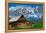 Grand Tetons, Wyoming: an Old Barn Located in the Historic District of Jackson Hole-Brad Beck-Framed Premier Image Canvas