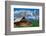 Grand Tetons, Wyoming: an Old Barn Located in the Historic District of Jackson Hole-Brad Beck-Framed Photographic Print