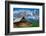 Grand Tetons, Wyoming: an Old Barn Located in the Historic District of Jackson Hole-Brad Beck-Framed Photographic Print