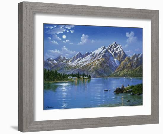 Grand Tetons-Eduardo Camoes-Framed Giclee Print