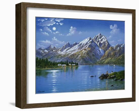 Grand Tetons-Eduardo Camoes-Framed Giclee Print