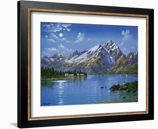 Grand Tetons-Eduardo Camoes-Framed Giclee Print