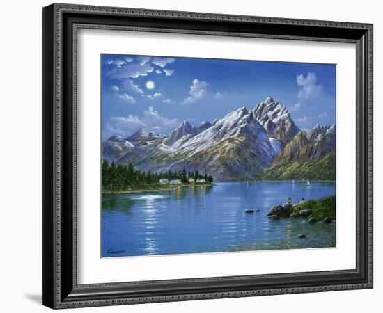 Grand Tetons-Eduardo Camoes-Framed Giclee Print