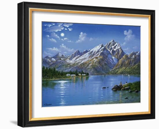 Grand Tetons-Eduardo Camoes-Framed Giclee Print