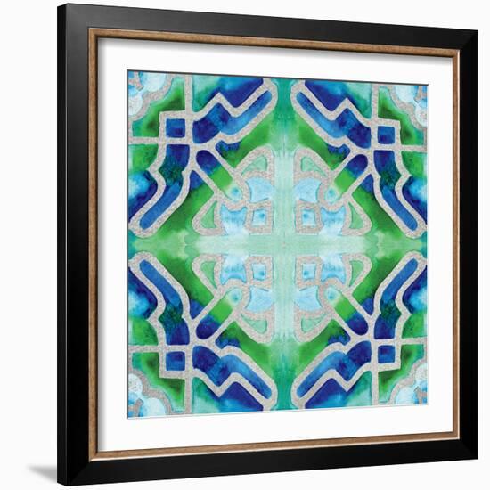 Grand Tile 4-Edith Lentz-Framed Art Print