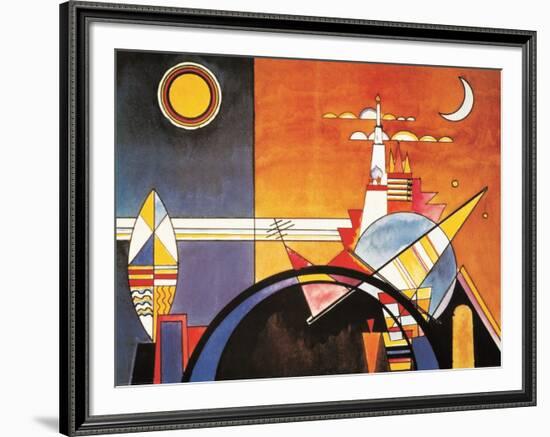 Grand Torre, Kiev-Wassily Kandinsky-Framed Art Print