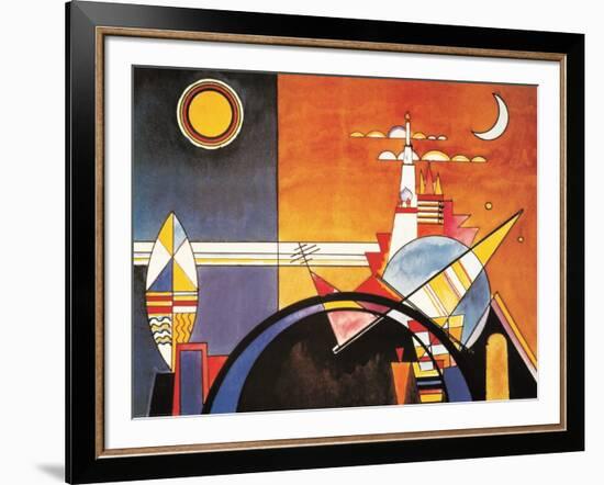 Grand Torre, Kiev-Wassily Kandinsky-Framed Art Print