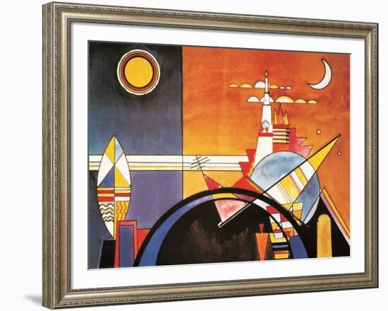 Grand Torre, Kiev-Wassily Kandinsky-Framed Art Print