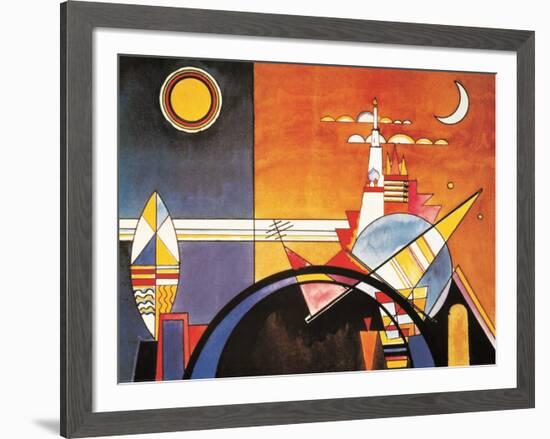 Grand Torre, Kiev-Wassily Kandinsky-Framed Art Print