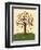 Grand Tree & Squirrel-Teresa Woo-Framed Art Print