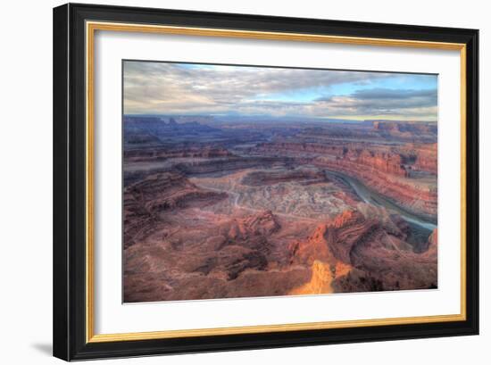 Grand Vista, Dead Horse Point, Southern Utah-Vincent James-Framed Photographic Print