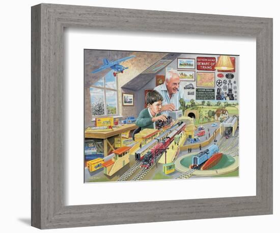 Grandad's Attic-Trevor Mitchell-Framed Giclee Print