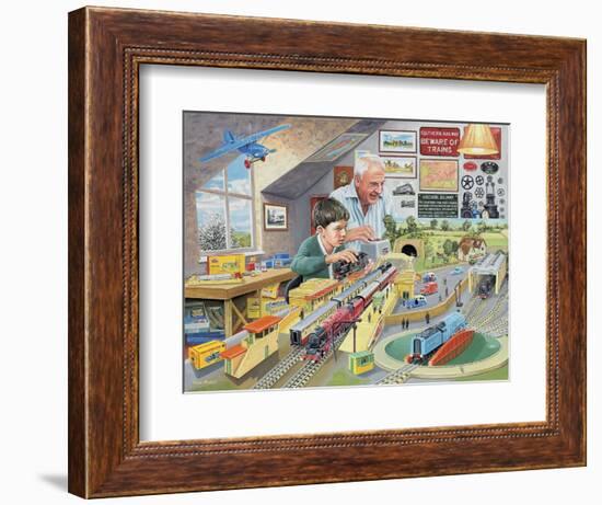 Grandad's Attic-Trevor Mitchell-Framed Giclee Print