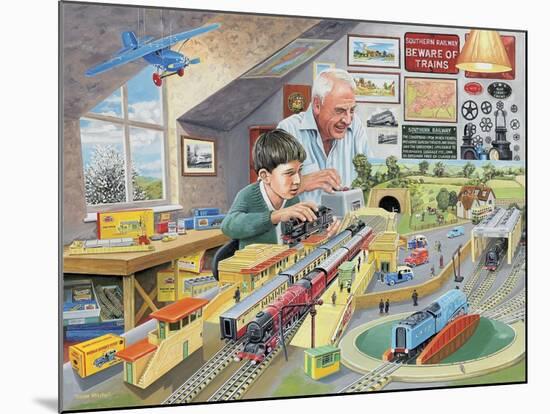 Grandad's Attic-Trevor Mitchell-Mounted Giclee Print