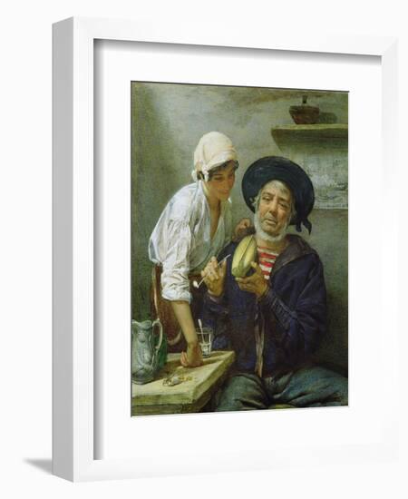 Grandad's Mate-Lawrence Duncan-Framed Giclee Print