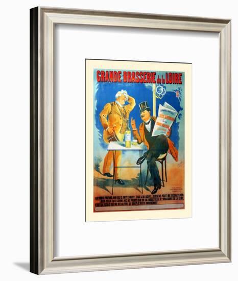 Grande Brasserie de la Loire-A. Nachipein-Framed Art Print