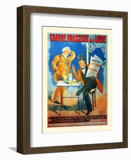 Grande Brasserie de la Loire-A. Nachipein-Framed Art Print