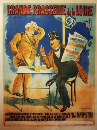 Poster Vintage Route du Vin - Affiche, poster et illustration vintage