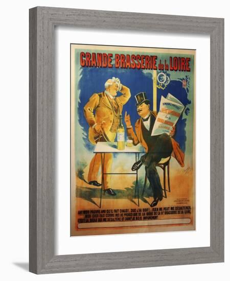 Grande Brasserie de La Loire-null-Framed Giclee Print