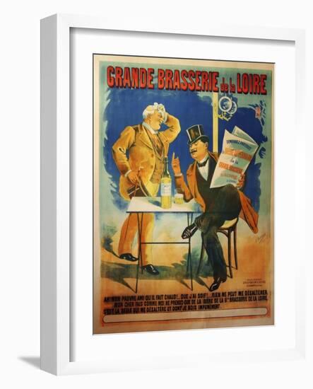 Grande Brasserie de La Loire-null-Framed Giclee Print