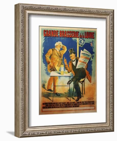 Grande Brasserie de La Loire-null-Framed Giclee Print