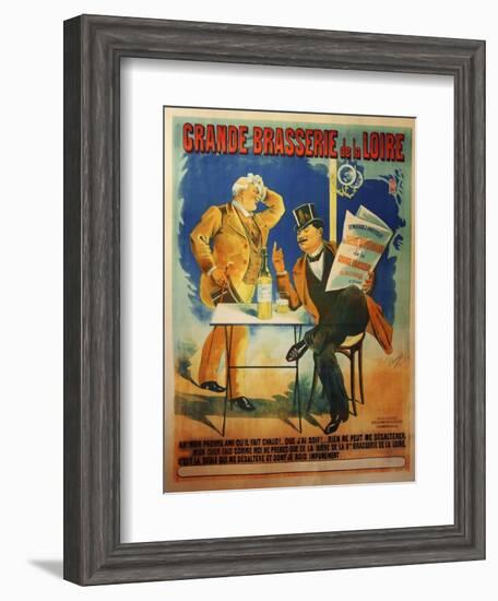 Grande Brasserie de La Loire-null-Framed Giclee Print