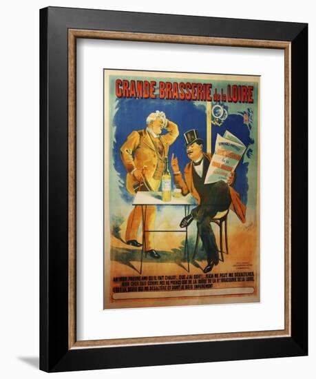 Grande Brasserie de La Loire-null-Framed Giclee Print