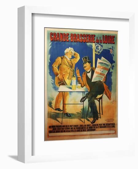 Grande Brasserie de La Loire-null-Framed Giclee Print