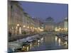 Grande Canale and Sant Antonio Thaumaturgo Christian Church, Trieste, Friuli-Venezia, Italy-Charles Bowman-Mounted Photographic Print