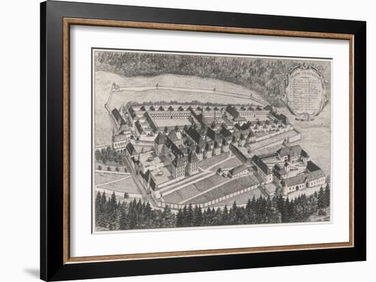 Grande Chartreuse, Aerial-null-Framed Art Print