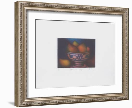 Grande coupe de mangues-Laurent Schkolnyk-Framed Limited Edition