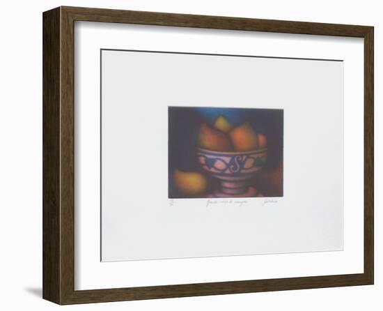 Grande coupe de mangues-Laurent Schkolnyk-Framed Limited Edition