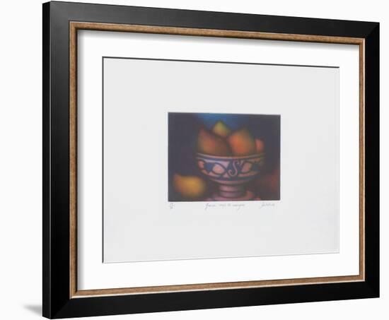 Grande coupe de mangues-Laurent Schkolnyk-Framed Limited Edition