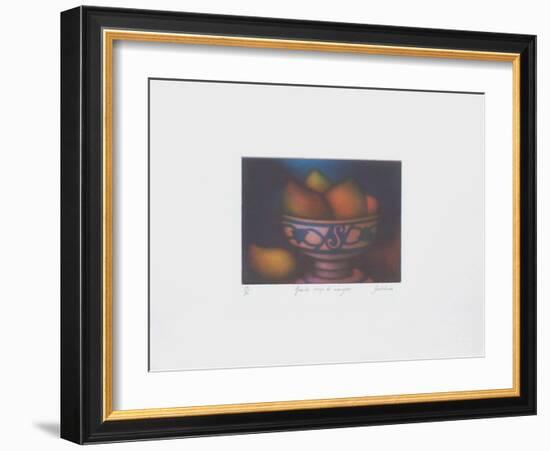 Grande coupe de mangues-Laurent Schkolnyk-Framed Limited Edition