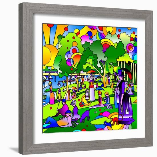 Grande Jatte-Howie Green-Framed Giclee Print